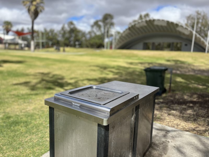 BERNARD PARK BBQ Area