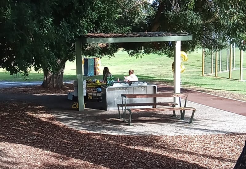 SHIRLEY STRICKLAND RESERVE BBQ Area