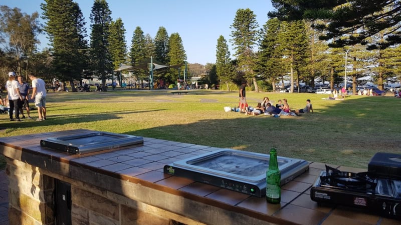 APEX PARK BBQ Area