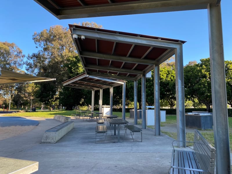 FAIRFIELD ADVENTURE PARK BBQ Area