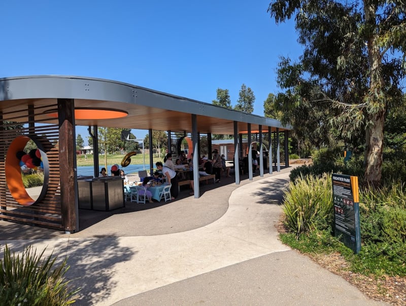 FRONTIER PARK BBQ Area