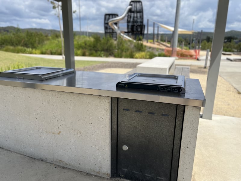 WATERFRONT PARK BBQ Area