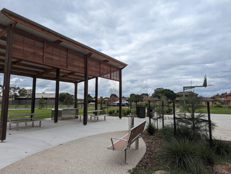 CAMBRIDGE RESERVE PLAYGROUND BBQ Area