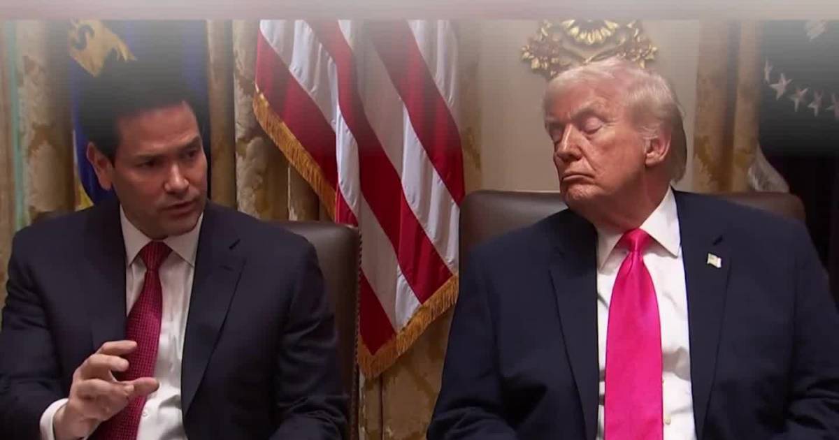 Camera Shows Trump Looking Tired During Lengthy Cabinet Meeting