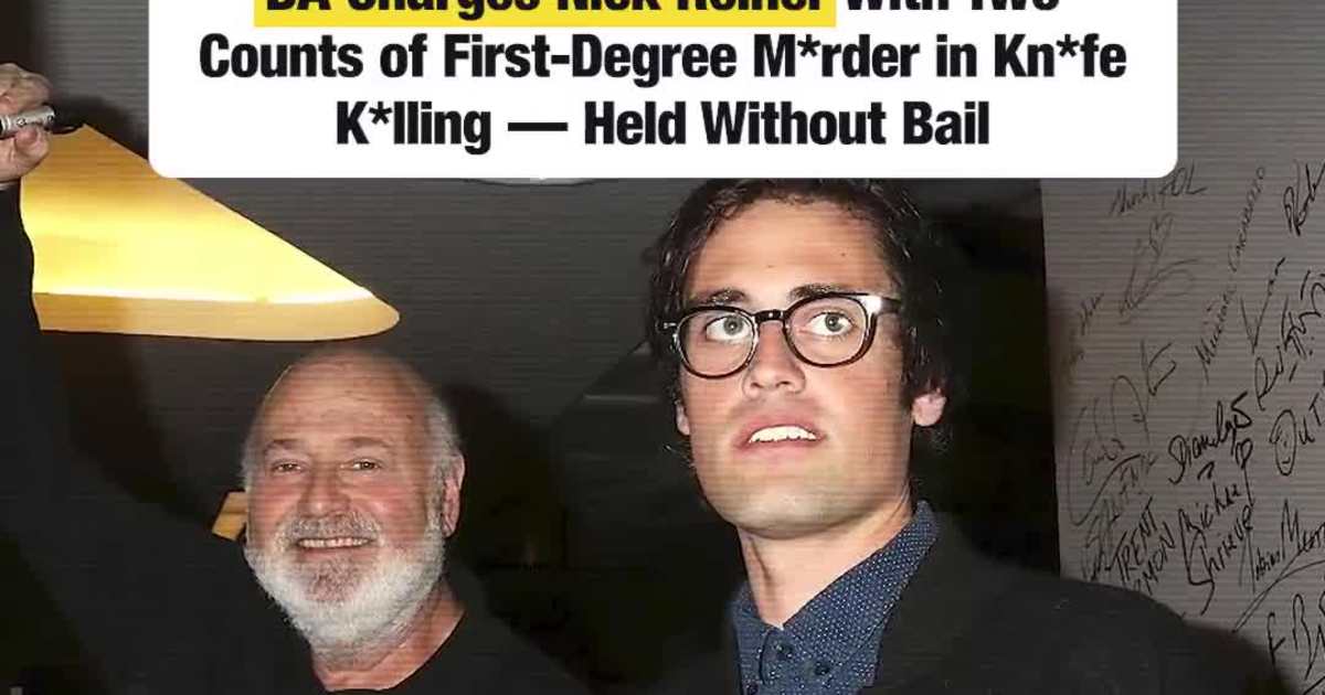 DA Charges Nick Reiner With Two Counts of First-Degree M*rder in Kn*fe K*lling — Held Without Bail