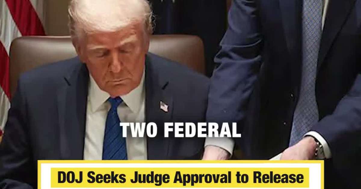 DOJ Seeks Judge Approval to Release Epstein–Maxwell Grand Jury Records