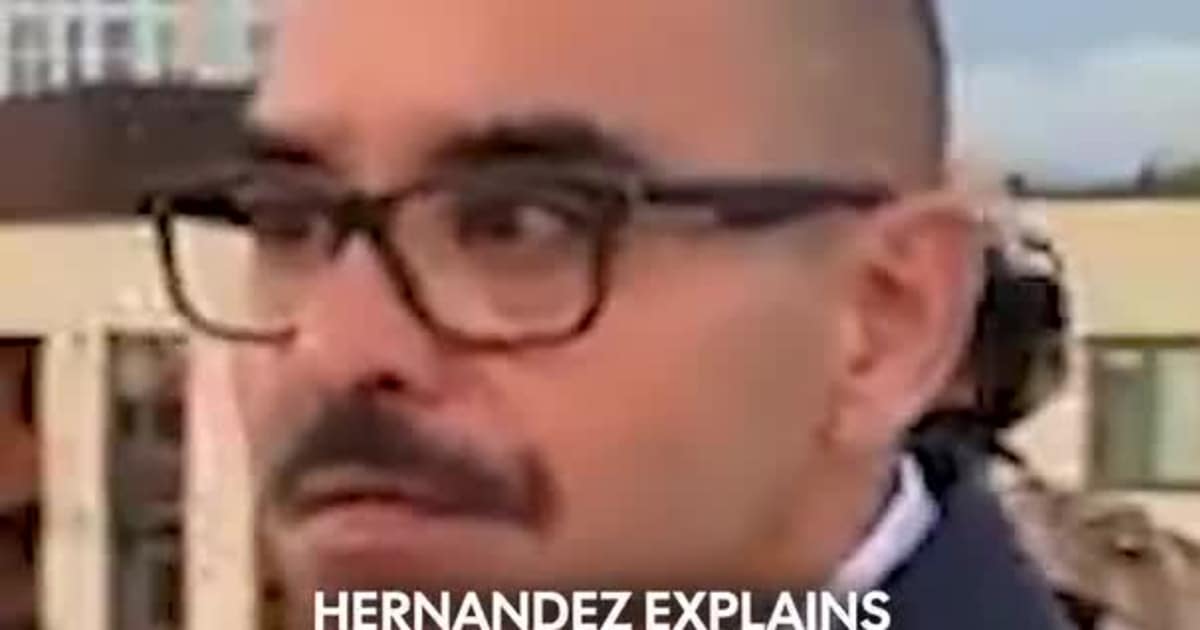 ICE Field Office Director Julio Hernandez thanks the troops for restoring law in Portland.