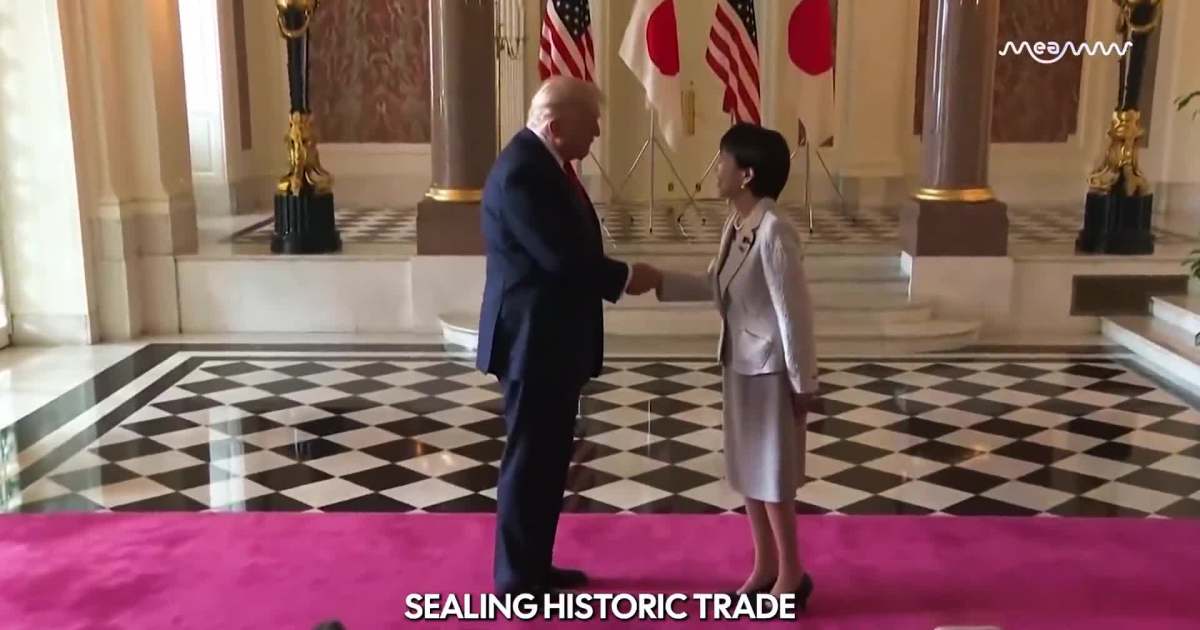 Trump forges new era with Japan’s first female PM