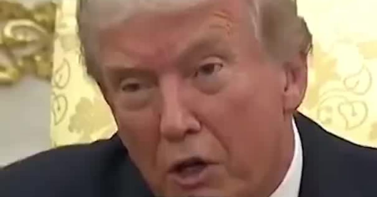Trump just torched a reporter who tried calling him “not transparent.”
