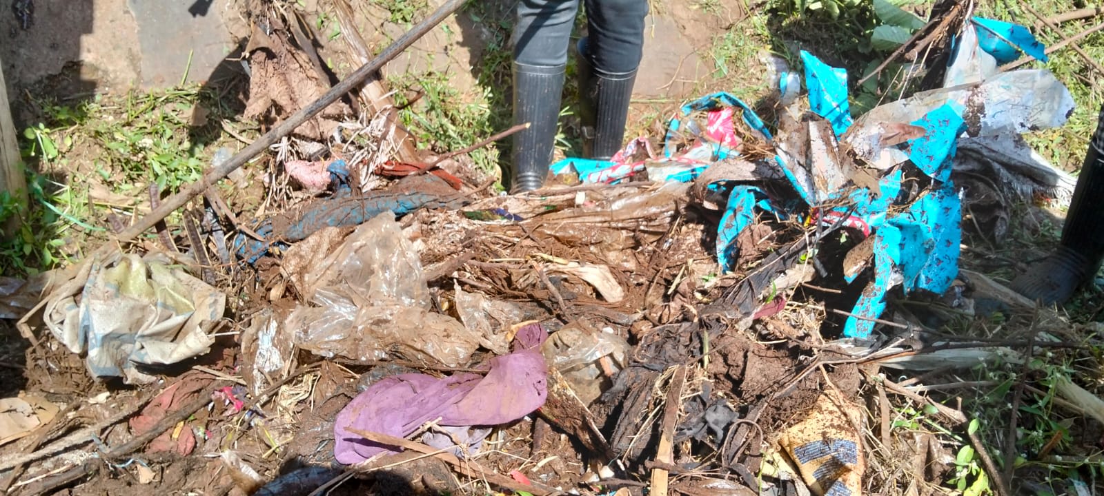 Waste management operations in Kibos