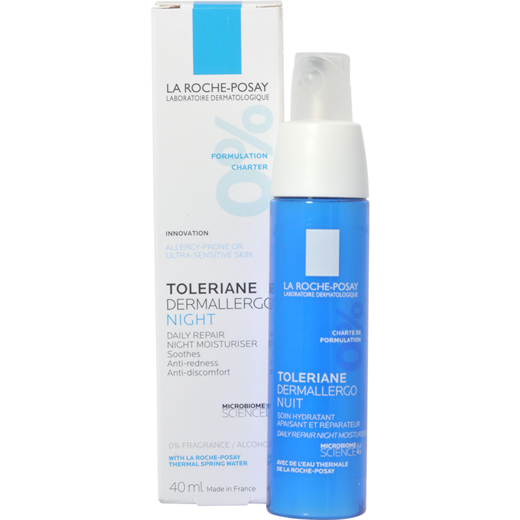 Køb La Roche-Posay Toleriane Dermallergo Overnight Creme 40 ml - Mecindo