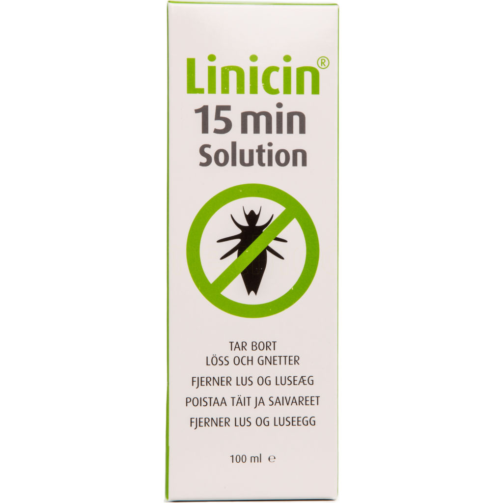 Linicin Solution | 100 ml kun 121,95 kr | mecindo.dk