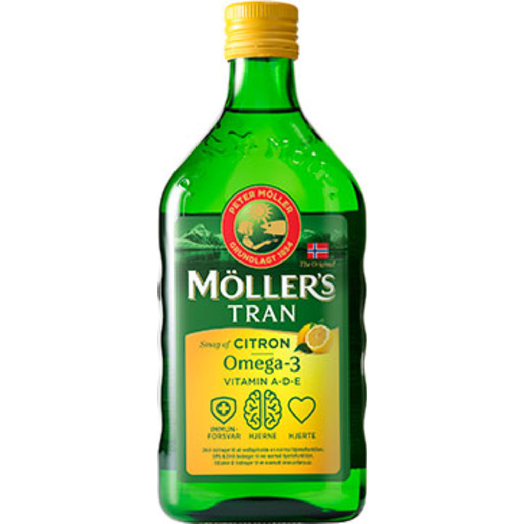 Køb Møllers Tran m. Citrus Omega 3 500 ml - Mecindo