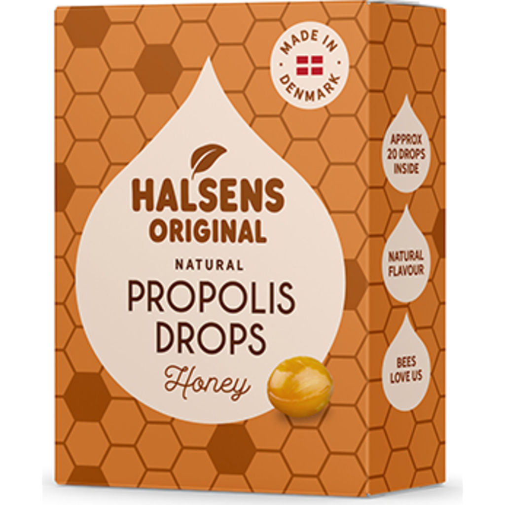 Köp Halens Original Natural Propolis Drops Honung 50 g Mecindo