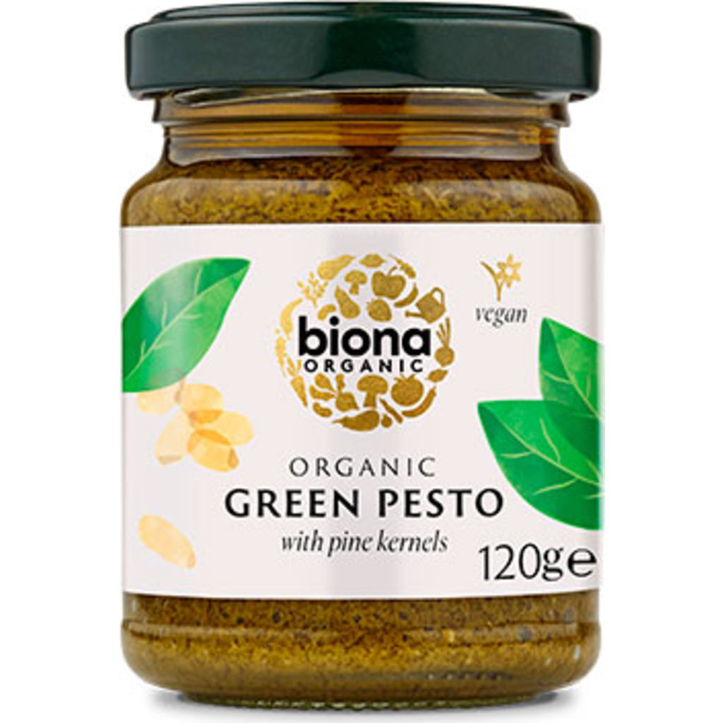 Pesto Grøn økologisk 120 G Fra Biona Organic