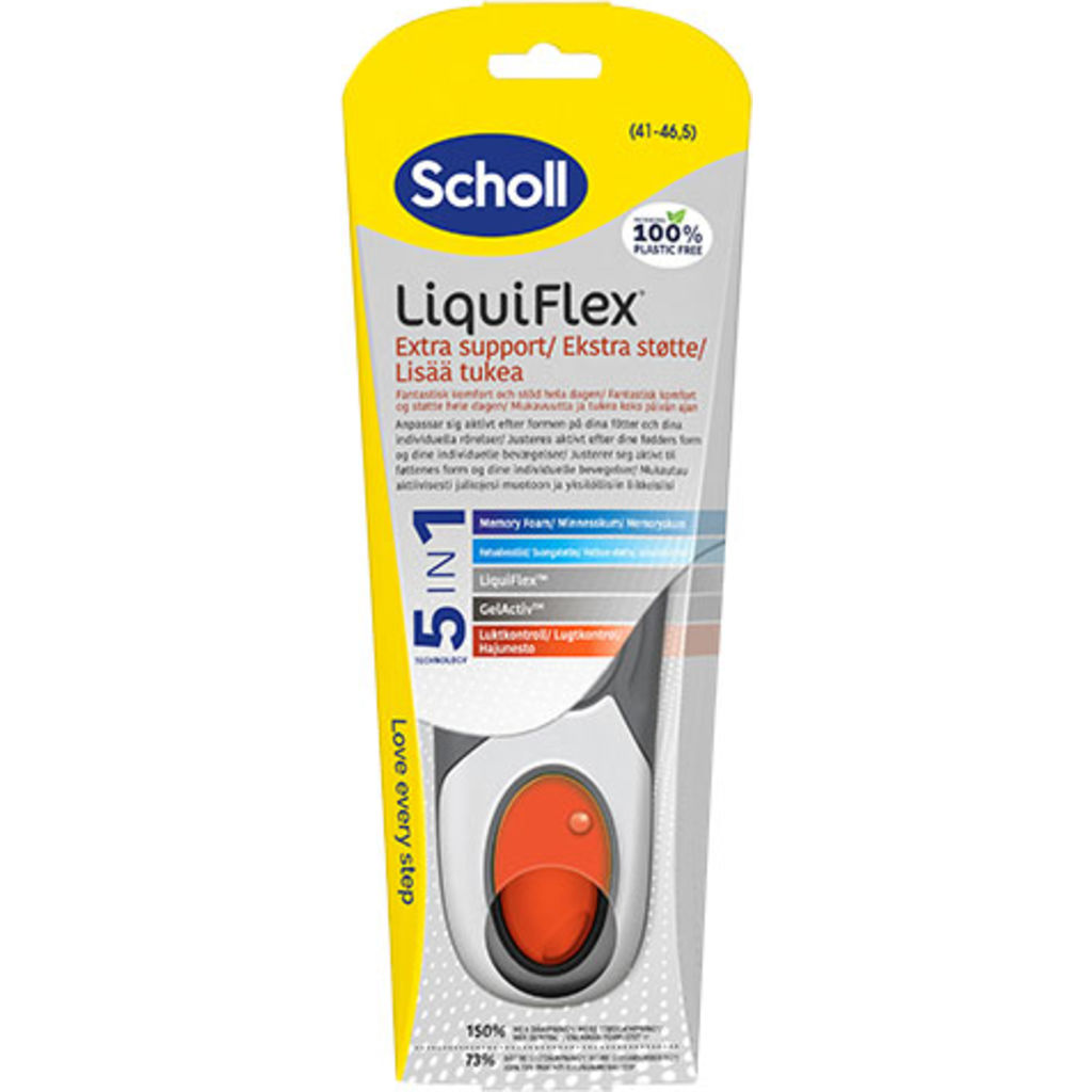 Scholl Insoles Liquiflex Extra Support L 2 Stk