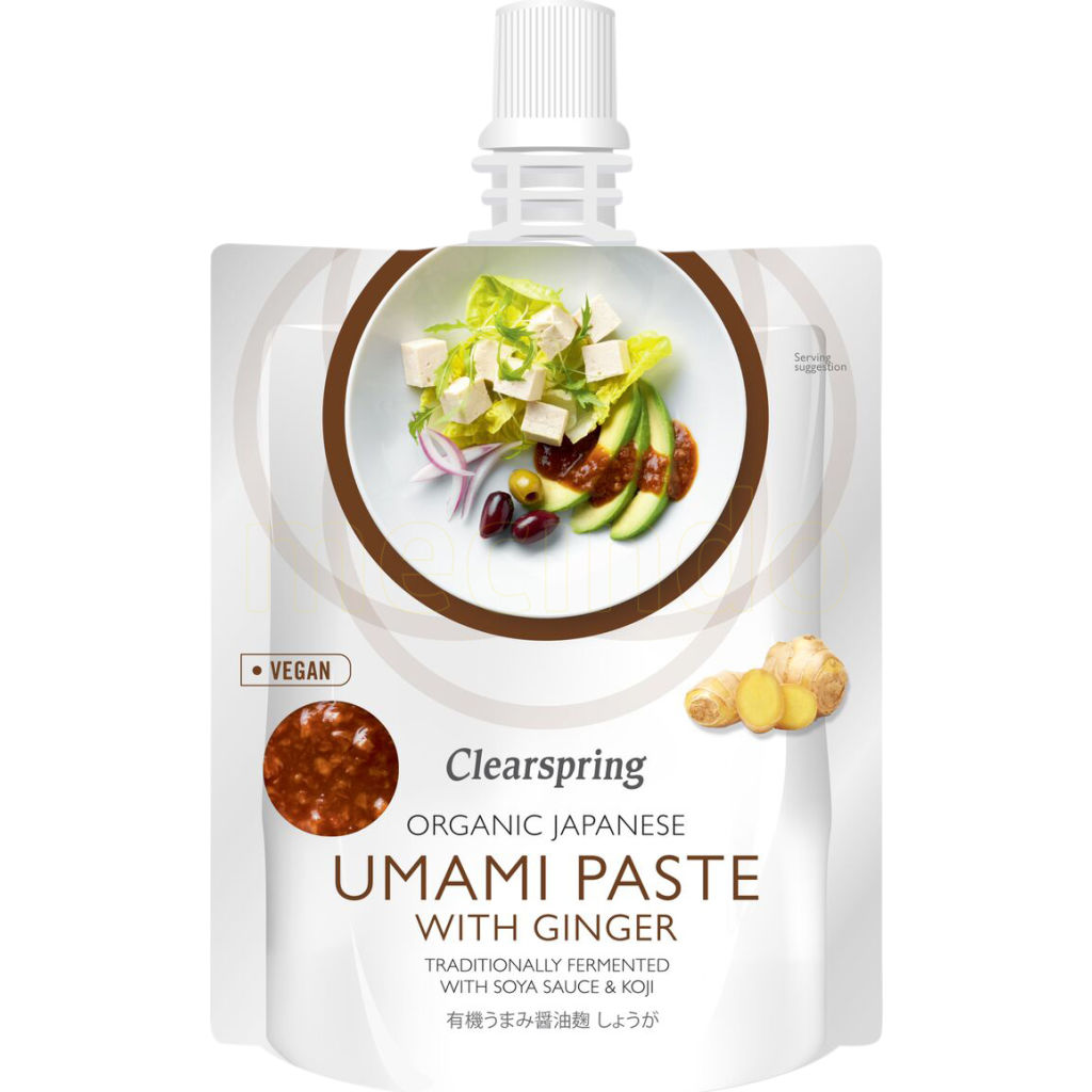 Køb Clearspring Japansk Umami Paste Med Ingefær Ø 150g 150 Gram Mecindo 9531