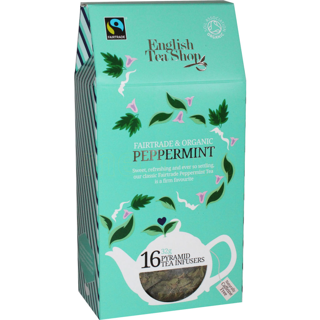 Köp English Tea Shop Peppermint tea Ø 16 Påsar Mecindo