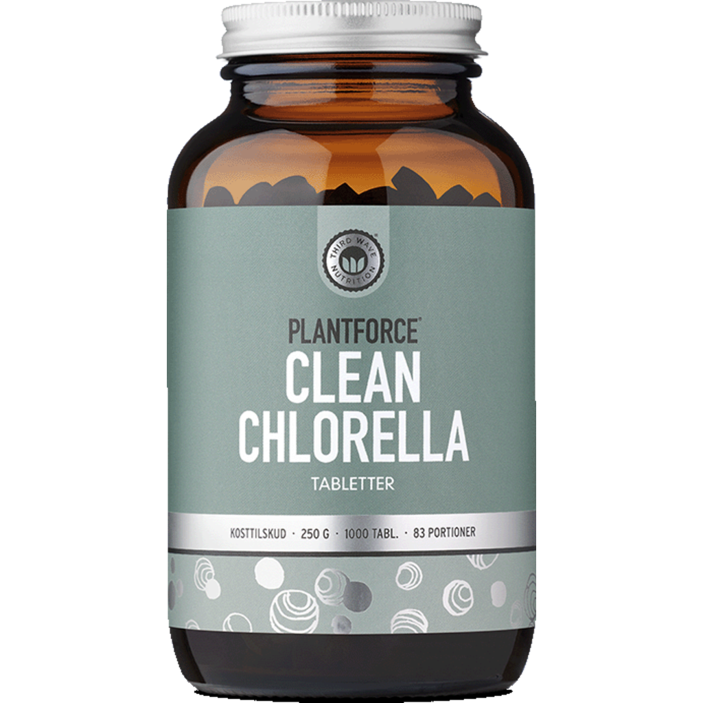 Chlorella Plantforce 1000 Tabletter