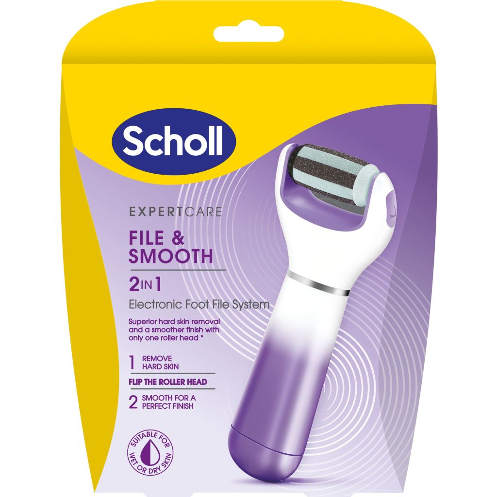 Scholl 2 I 1 Elektrisk Fodfil 1 Stk