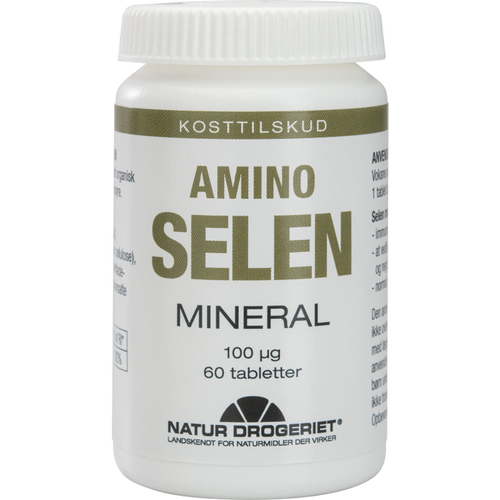 Natur Drogeriet Amino Selen 100 100 Mcg Tabletter