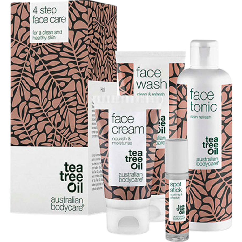 Gavesæt 4 Step Face Care 1 Gavesæt Fra Australian Bodycare