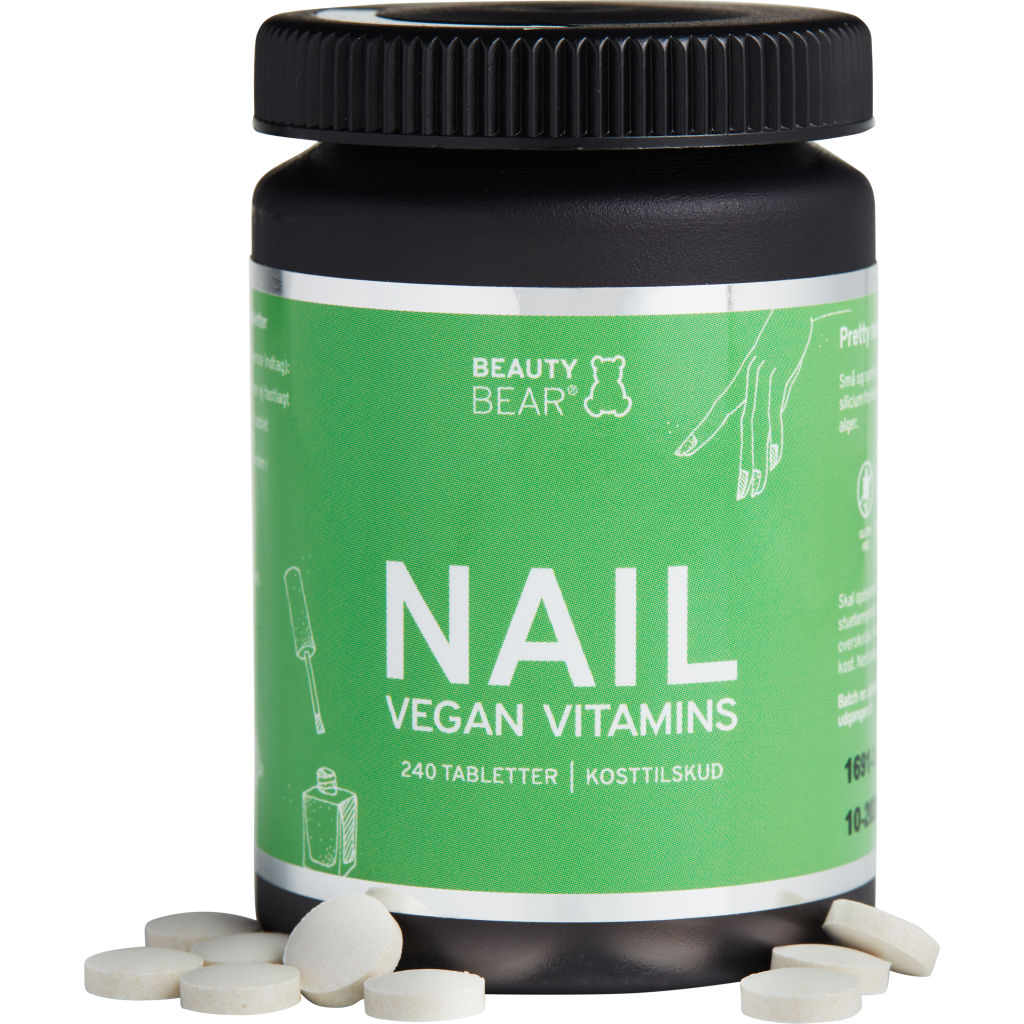 Beauty Bear Nail Vitamin Tabletter 240 Tabletter