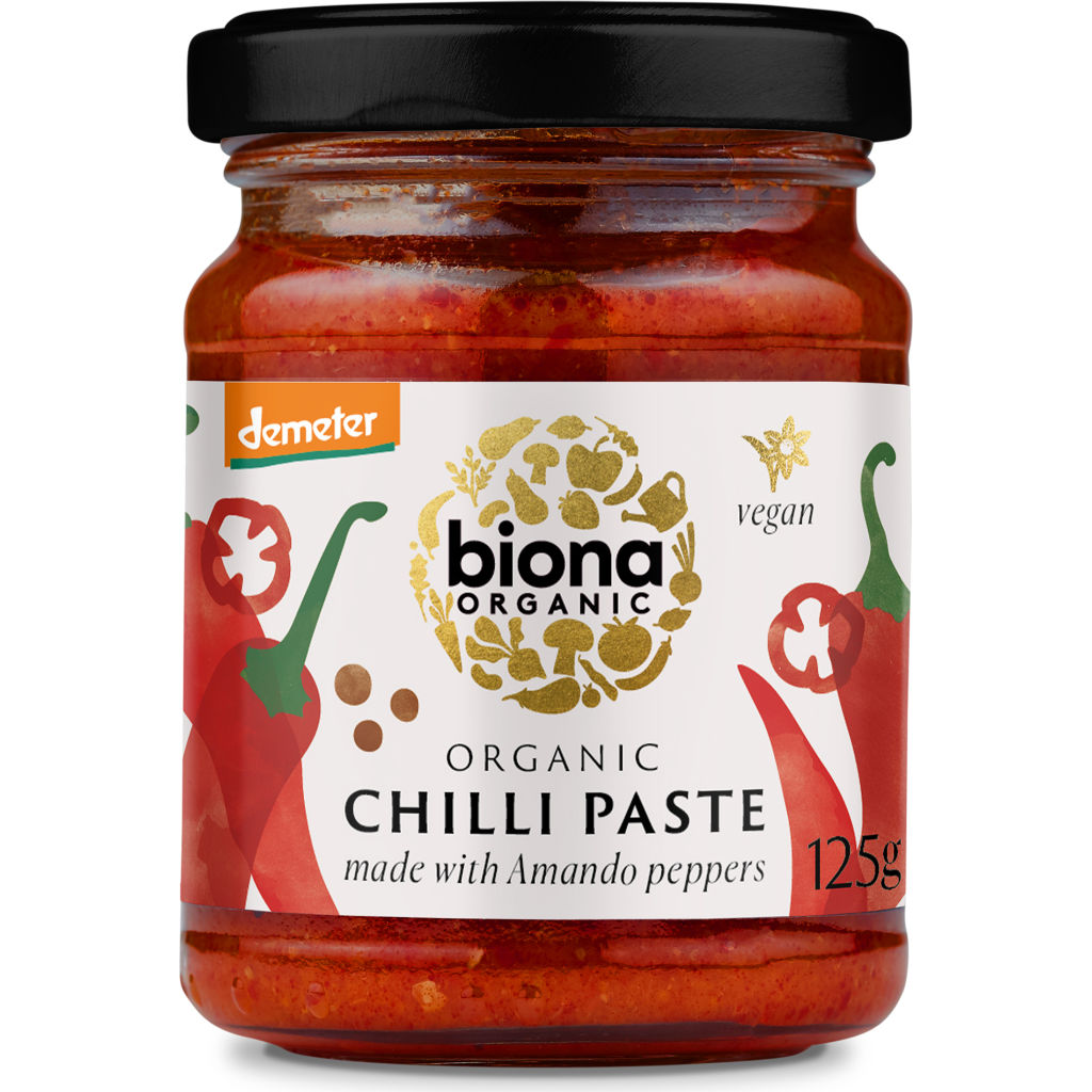 Biona Økologisk Hot Chilipasta Demeter 125g