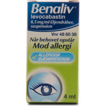 Øjendråber mod allergi | billigt online hos