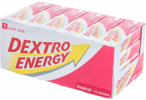 Dextro Energy Tropical och Vitaminer