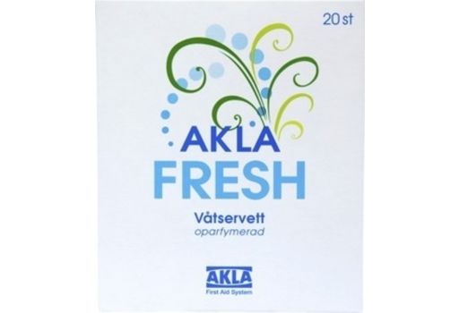 Akla Fresh Våtservetter Oparfymerade