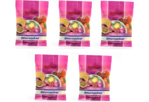 Fruit Power Druvsocker Påse Tropical Mix 