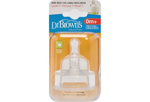 Dr Brown Dinapp bred hals stl 1 2-pack