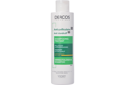 Vichy Dercos Flasshampoo Tørt hår 