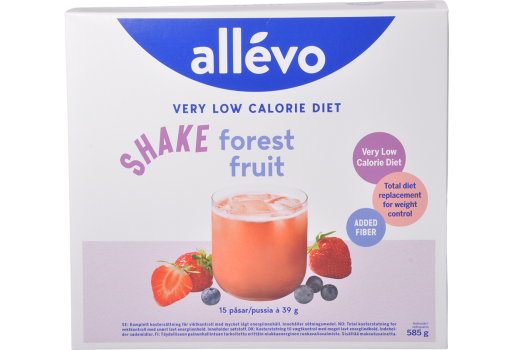 Allevo Shake Skovbær VLCD