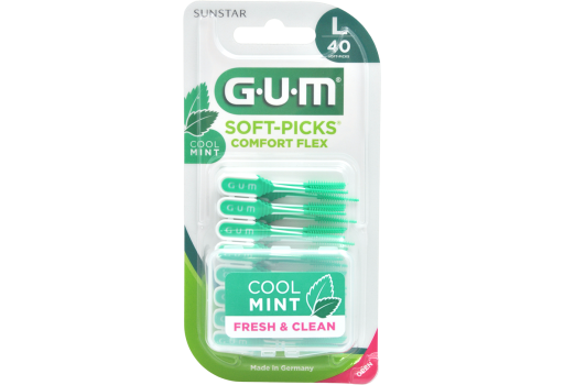 GUM Soft-Picks Comfort Flex Mint Large