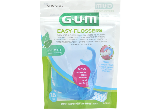 GUM Easy-Flossers Mint