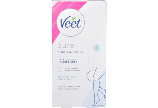 Veet Pure Sensitive Skin Legs & Body Cold Wax Strips