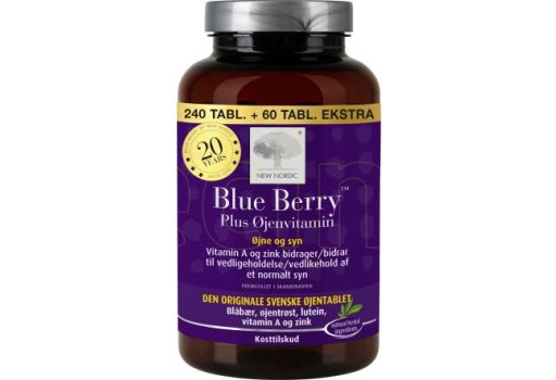 New Nordic Blue Berry Plus Øjenvitamin Speciel Edition