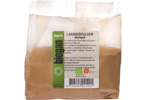 Biogan Økologisk Lakridspulver