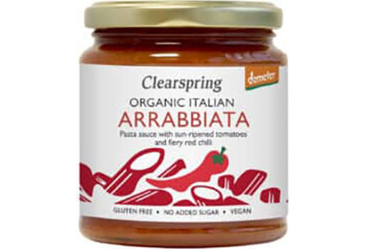 Clearspring Pasta Sauce Arrabbiata Økologisk