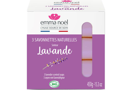 Emma Nöel Lavendel sæbe 3 x 150 gr.  