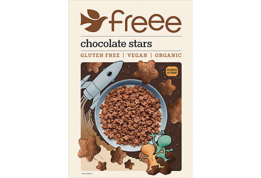 Doves Farm Organic Chocolate Stars Glutenfri