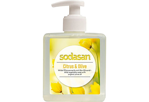 Sodasan Håndsæbe Flydende Citron