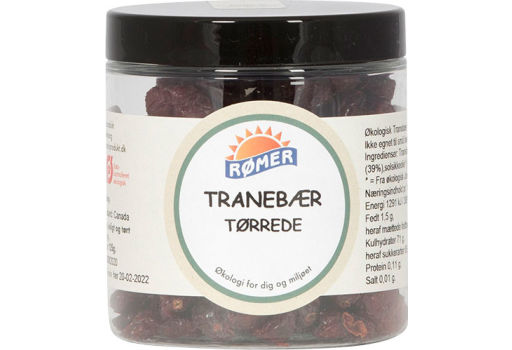 Rømer Tranebær Tørrede Økologisk