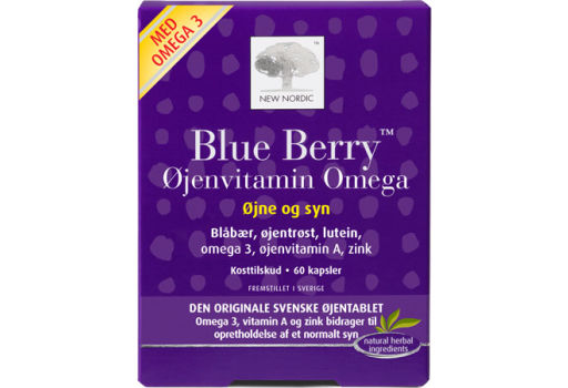 New Nordic Blue Berry Ögonvitamin Omega 3