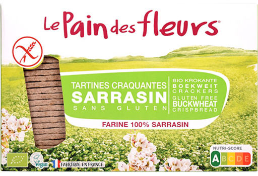 Le pain des fleurs Bokhveteknekkebrød Glutenfri Ø