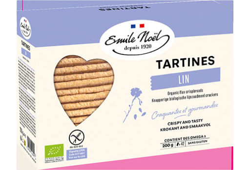 Emile Noël Knäckebröd m linfrö med glutenfri EKO