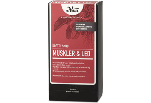 Nani Muskler og led Kurpakke 