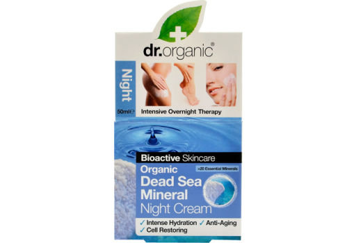 Dr. Organic Dead Sea Mineral Nattkrem